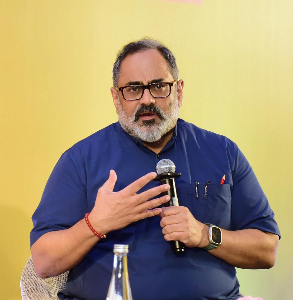 MoS Rajeev Chandrasekhar