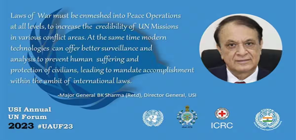 United Service Institution of India Annual UN Forum 2023