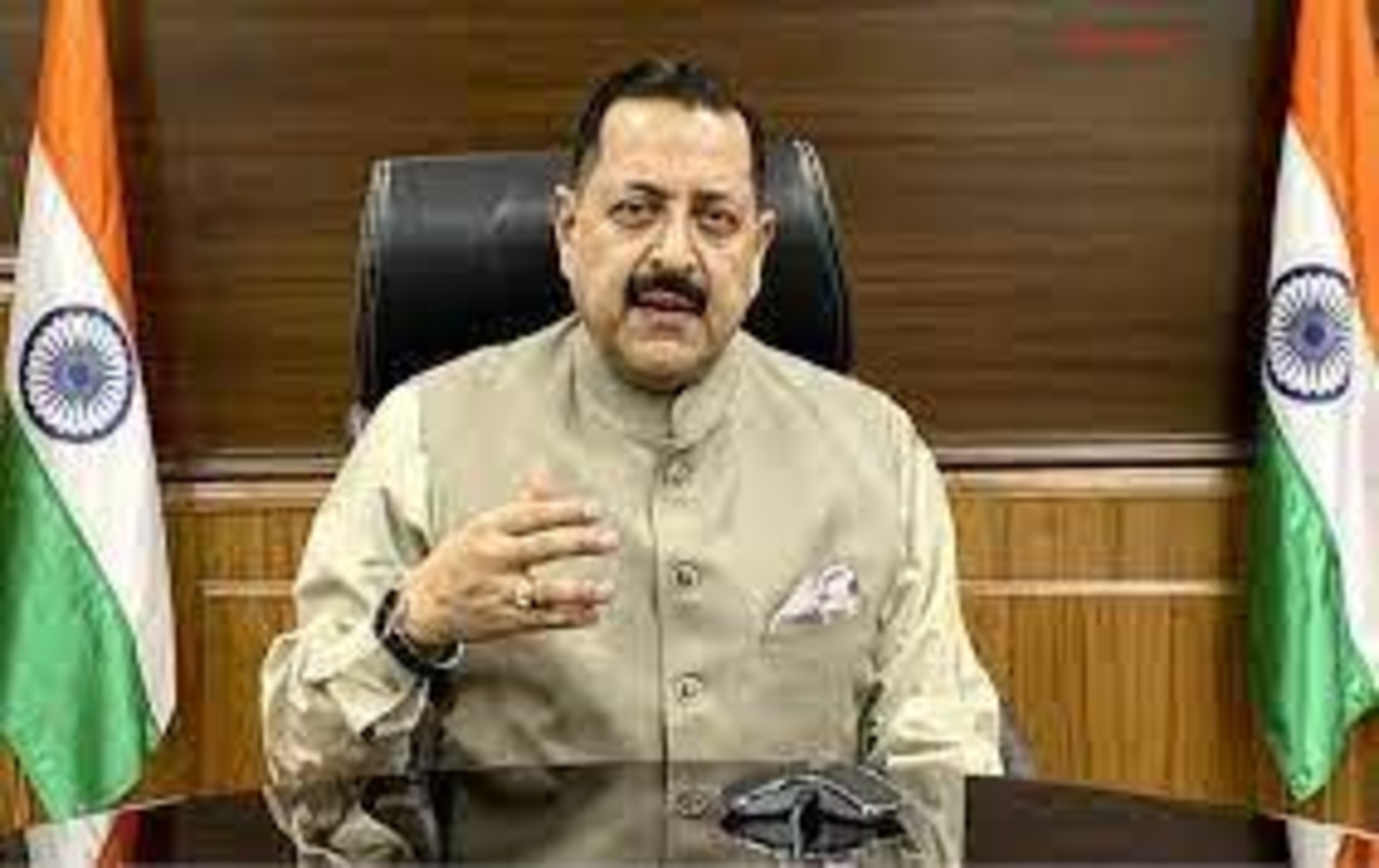 Dr Jitendra Singh launching the Capacity Building Programme on Geospatial Technology