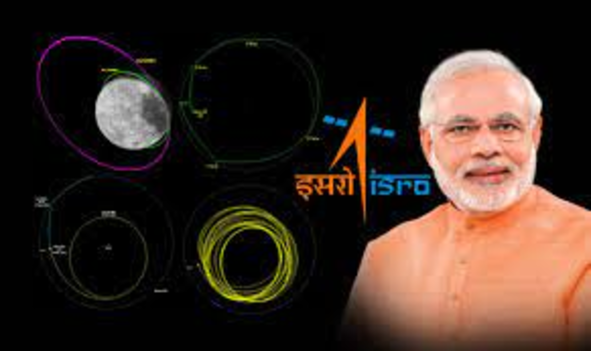 Chandrayaan-3's Propulsion Module in space