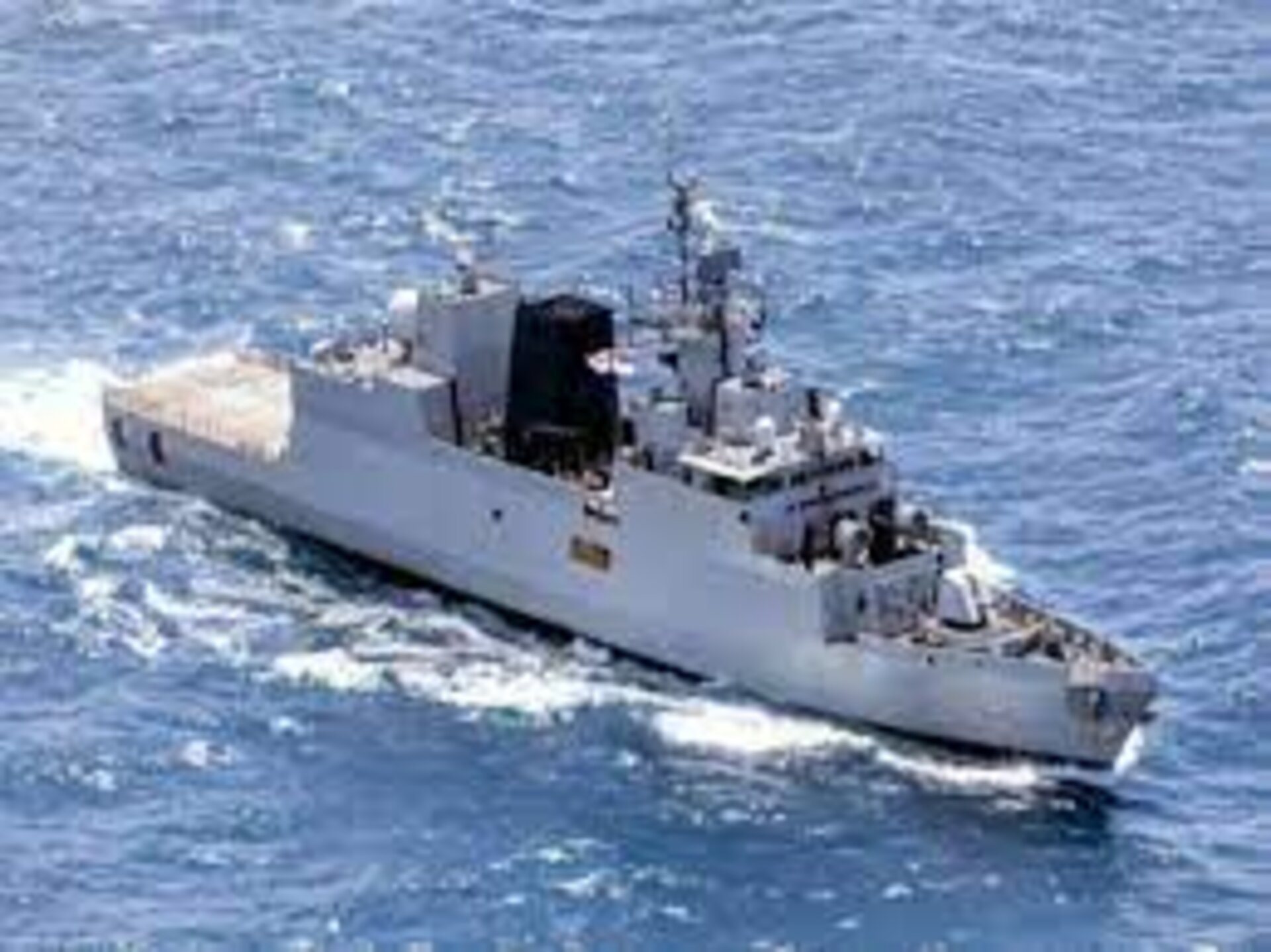 INS Kadmatt docked at Manila, Philippines