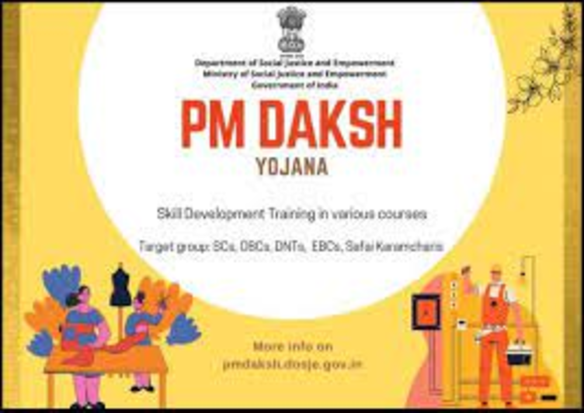 Training session under PM-DAKSH Scheme
