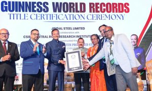 India sets Guinness World Record for longest steel slag road in Chhattisgarh