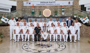 Rajnath Singh tells Navy Commanders’ Conference to upgrade maritime surveillance