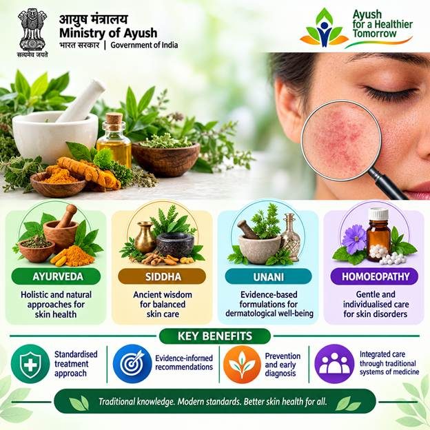 Release of Ayush Standard Treatment Guidelines on skin disorders