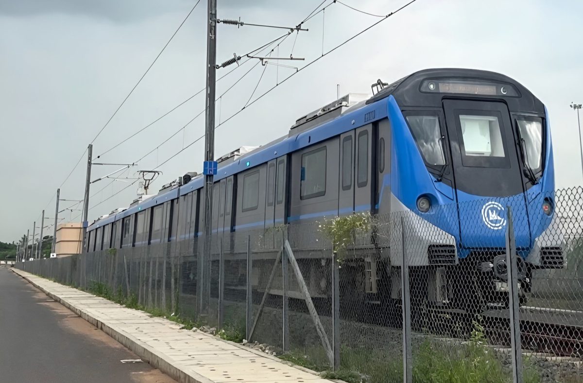 Chennai Metro Phase 2 train