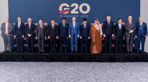G20 trade ministers including Piyush Goyal at the Milwaukee meeting