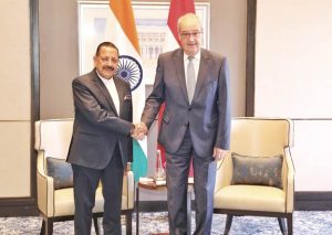 Switzerland earmarks CHF 45 million for Indo-Swiss research as Jitendra Singh meets Parmelin