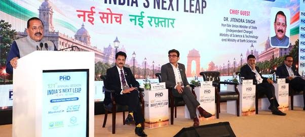 Union Minister Jitendra Singh speaking at the PHDCCI 121st Annual Session in New Delhi