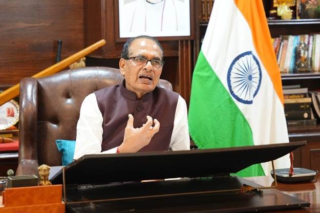 Union Agriculture Minister Shivraj Singh Chouhan launching the upgraded Agri Welfare Portal